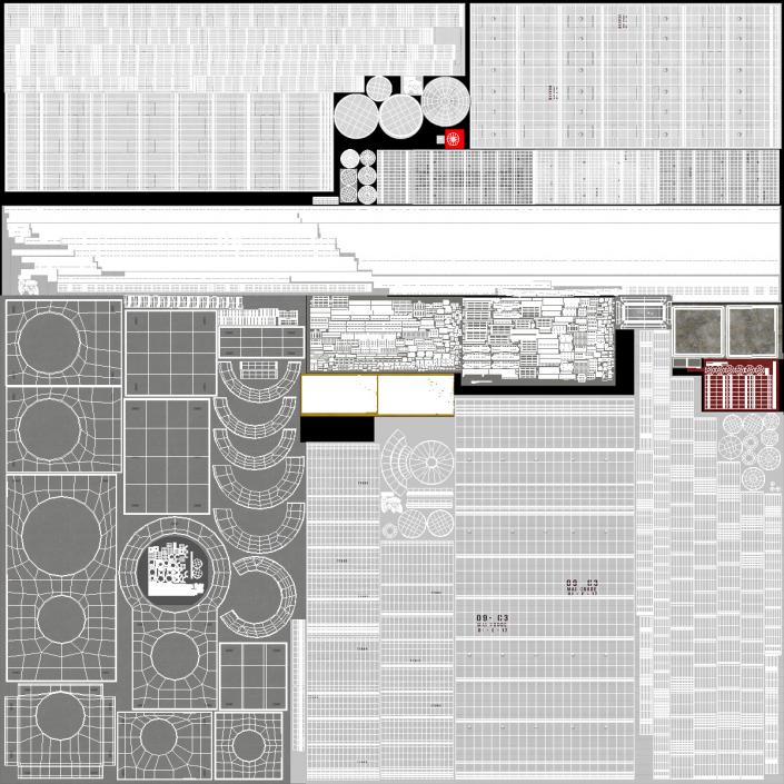 3D Oil Refining Facility