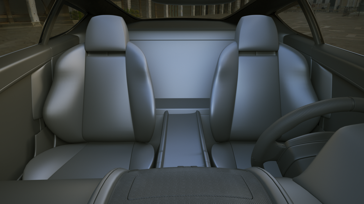 Aston Martin DB9 Simple Interior 3D