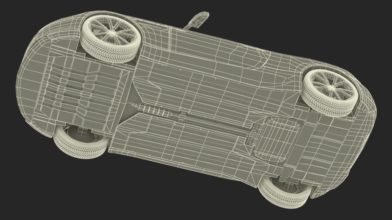 Aston Martin DB9 Simple Interior 3D