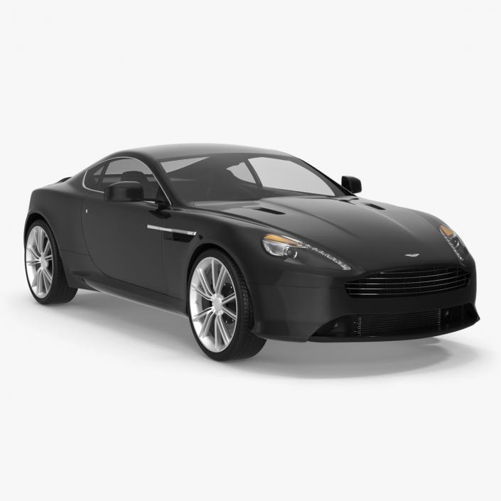 Aston Martin DB9 Simple Interior 3D