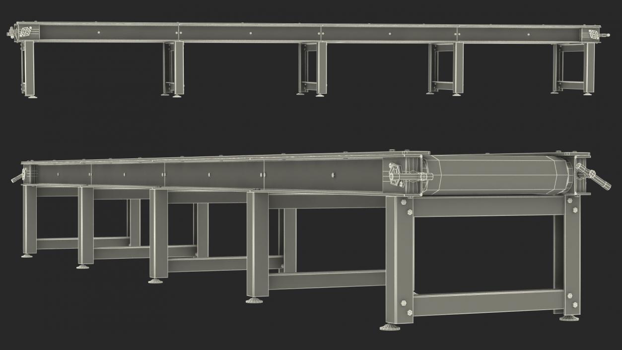 Conveyor Belt Straight 3D