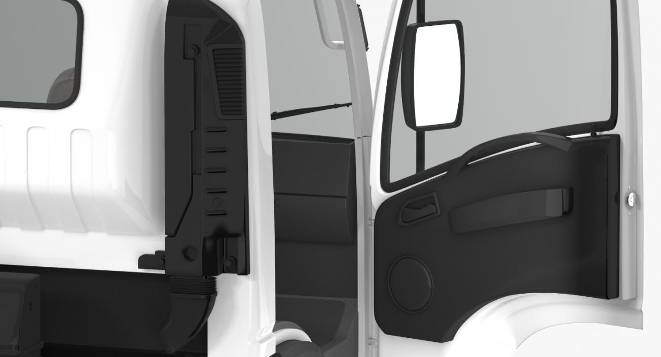 Commercial Truck Isuzu NPR 2018 Simple Interior 3D