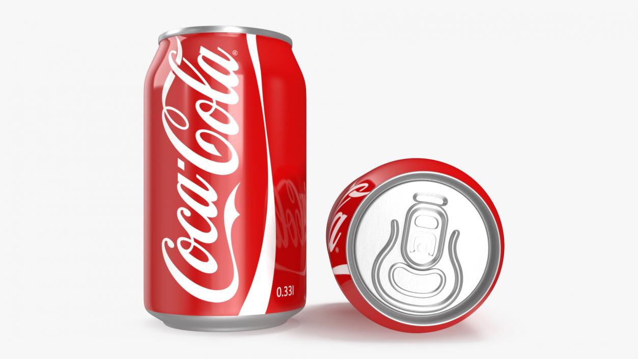 3D Coca Cola Can model