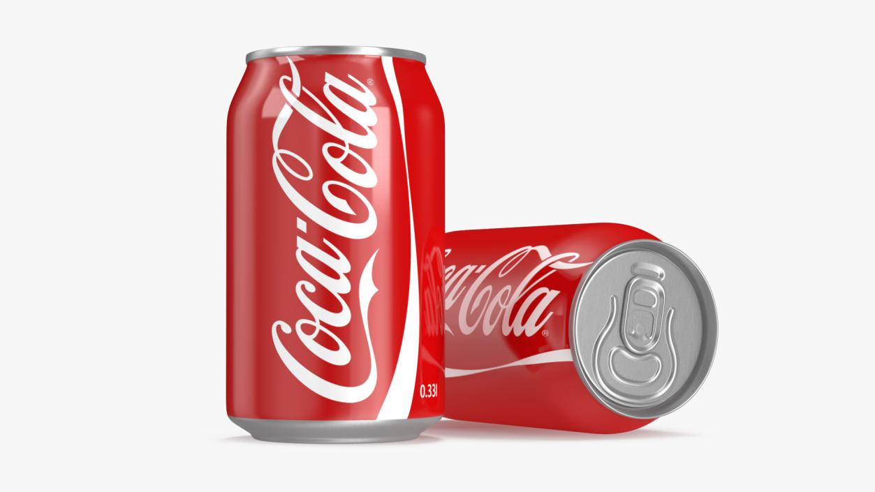 3D Coca Cola Can model