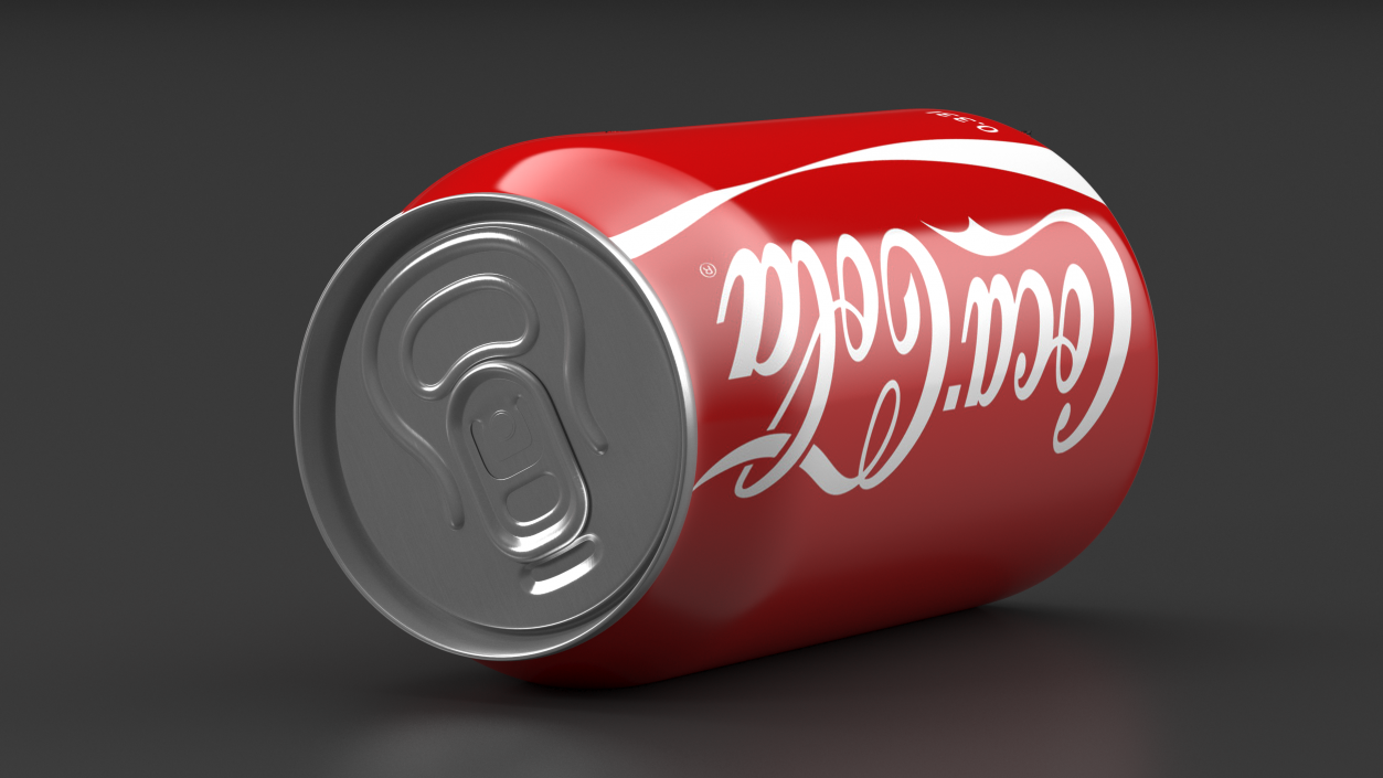 3D Coca Cola Can model