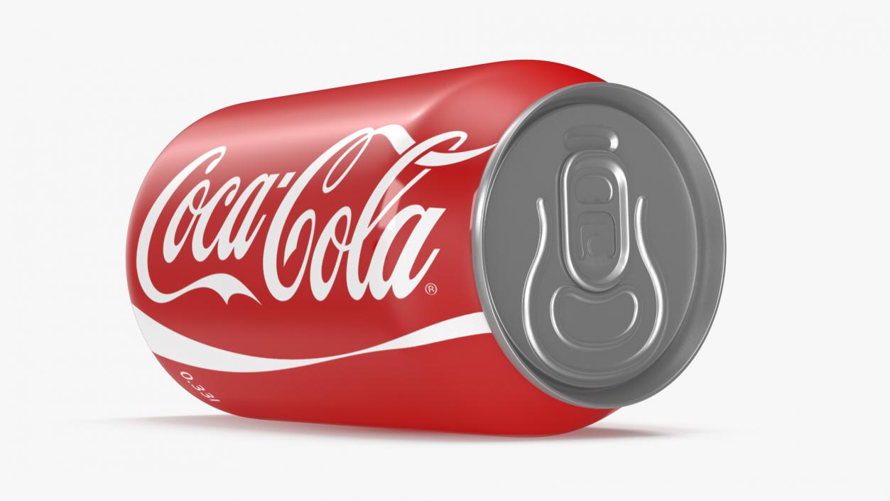 3D Coca Cola Can model