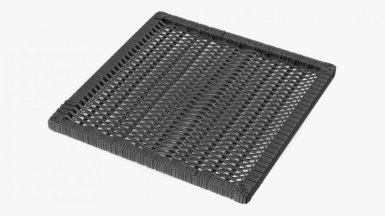 3D Rattan Panel Black model