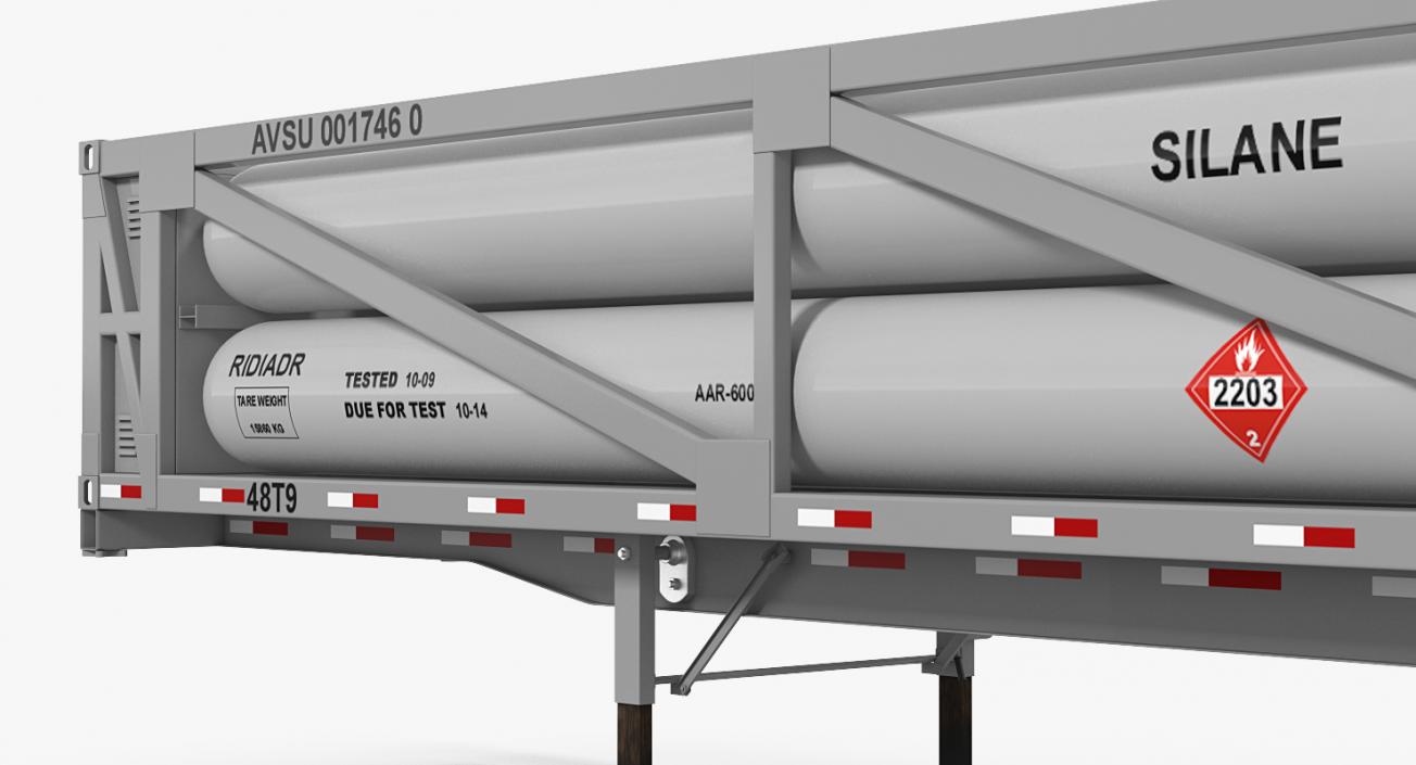 3D LNG Transport Trailer