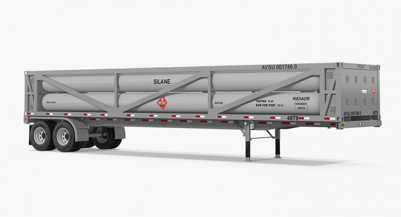 3D LNG Transport Trailer