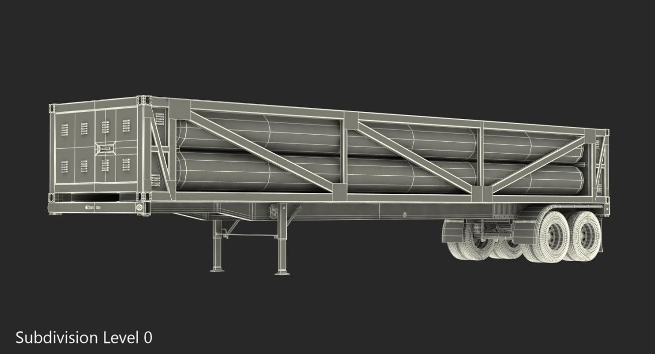 3D LNG Transport Trailer