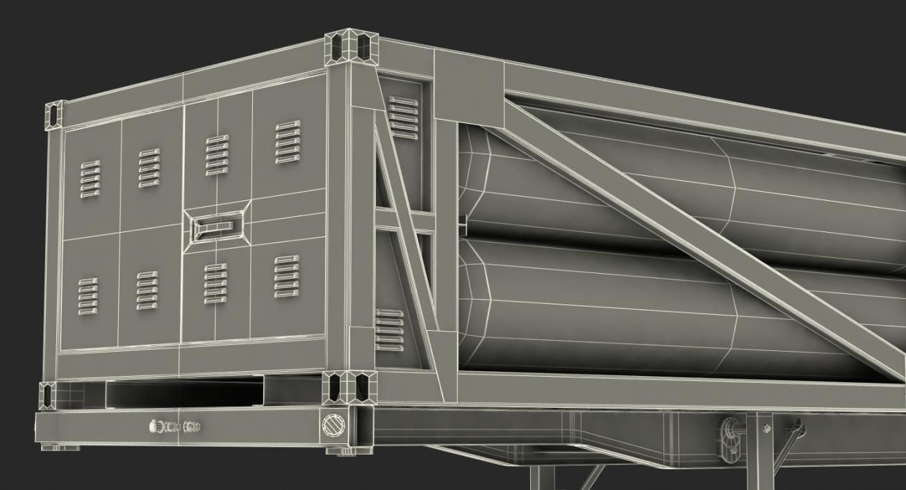 3D LNG Transport Trailer