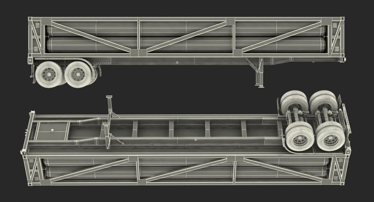 3D LNG Transport Trailer