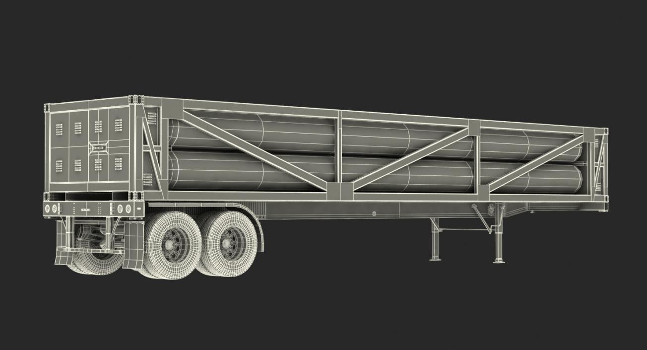 3D LNG Transport Trailer