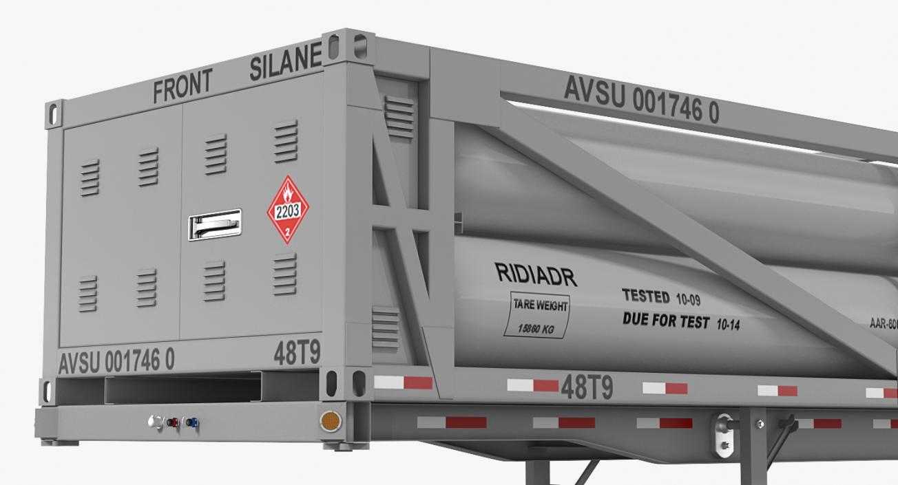 3D LNG Transport Trailer