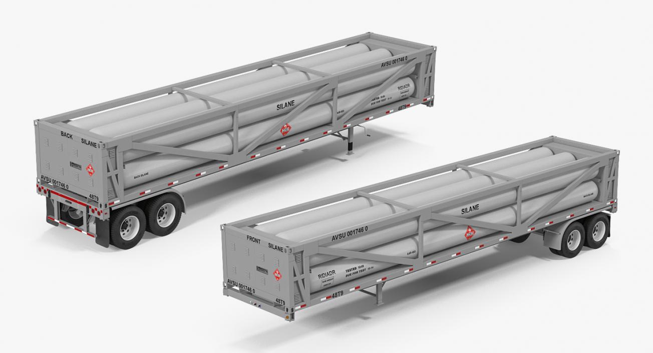 3D LNG Transport Trailer