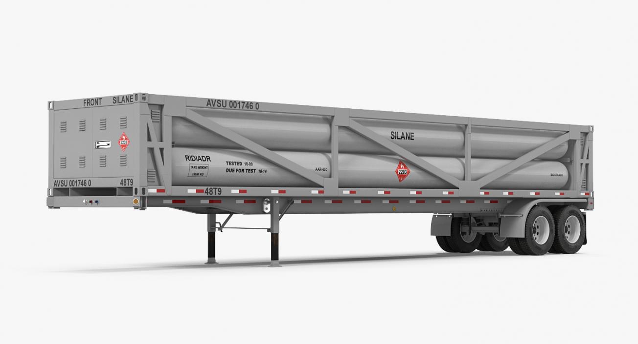 3D LNG Transport Trailer