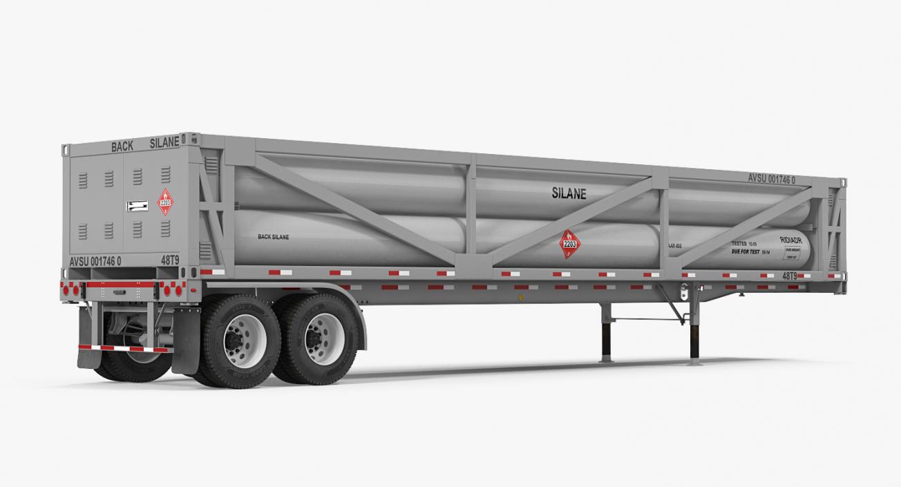 3D LNG Transport Trailer