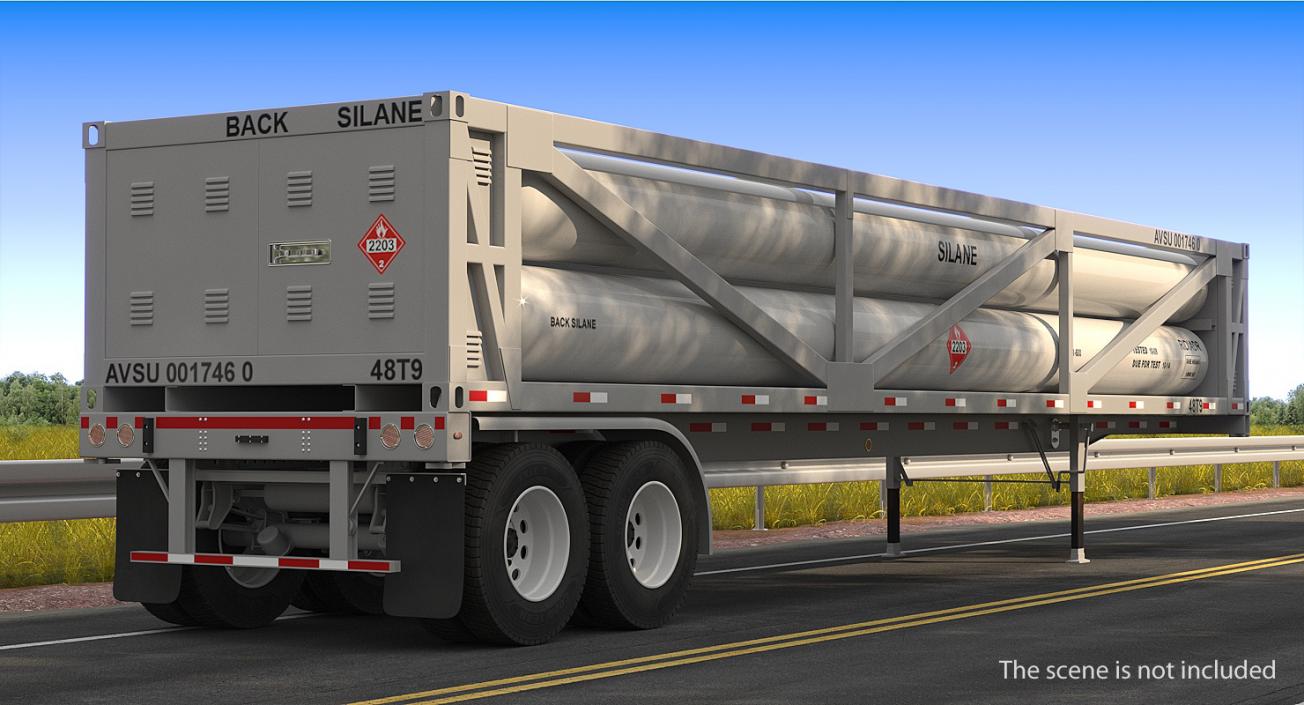 3D LNG Transport Trailer