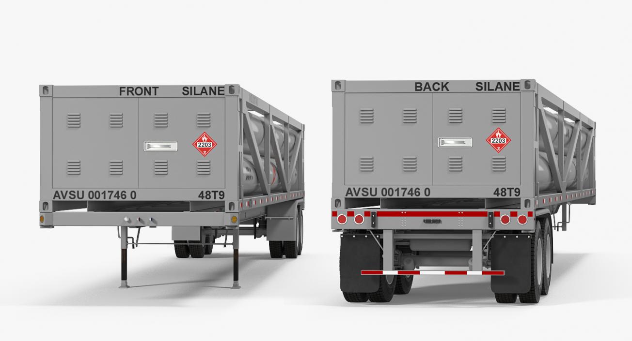 3D LNG Transport Trailer