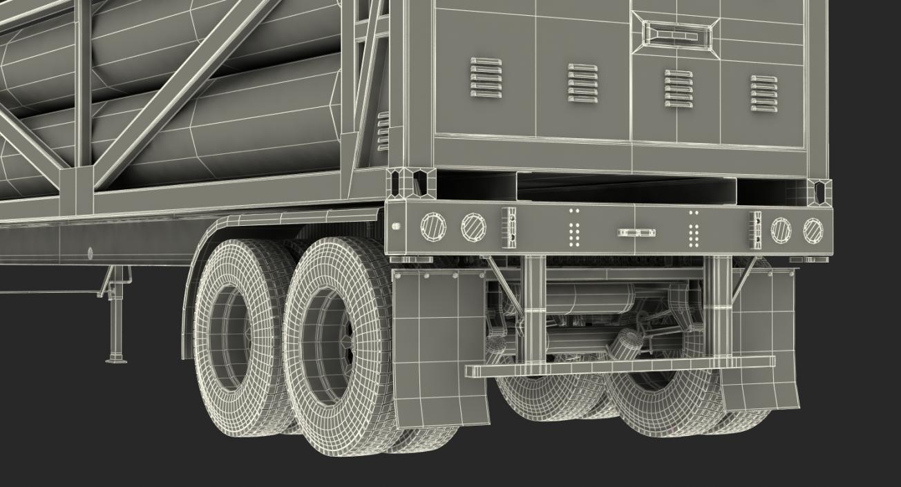 3D LNG Transport Trailer