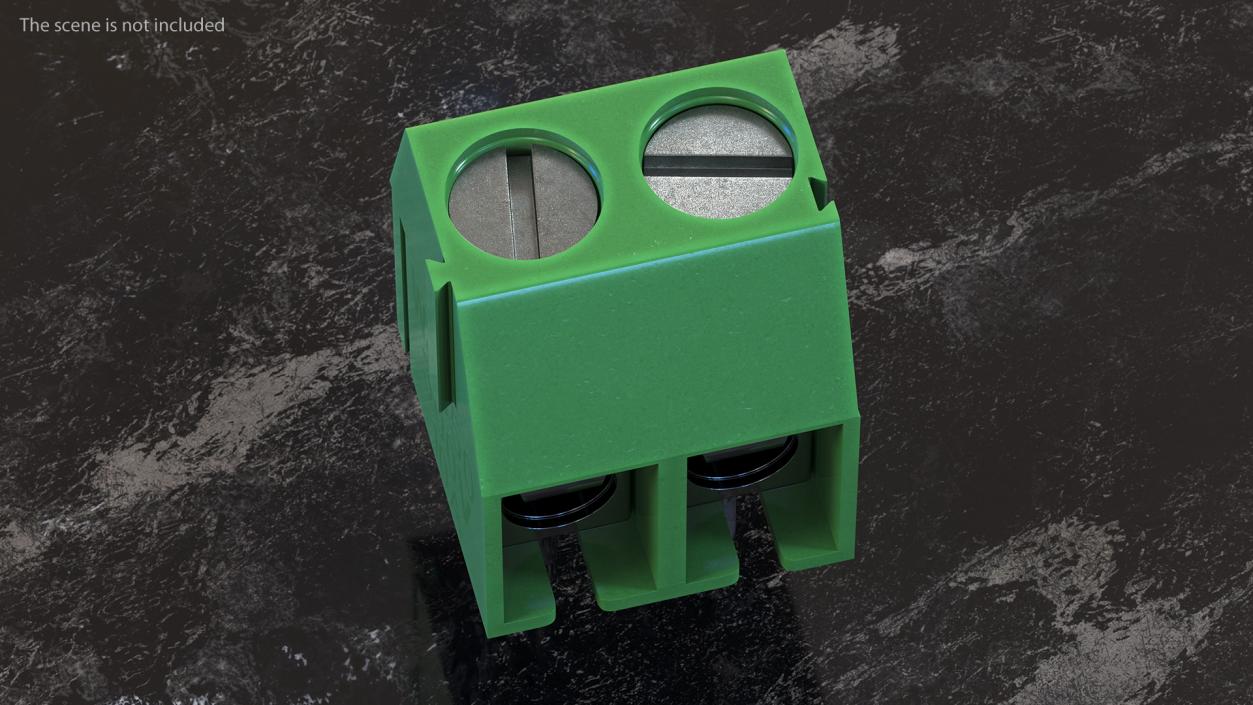 3D model Screw Terminal Block