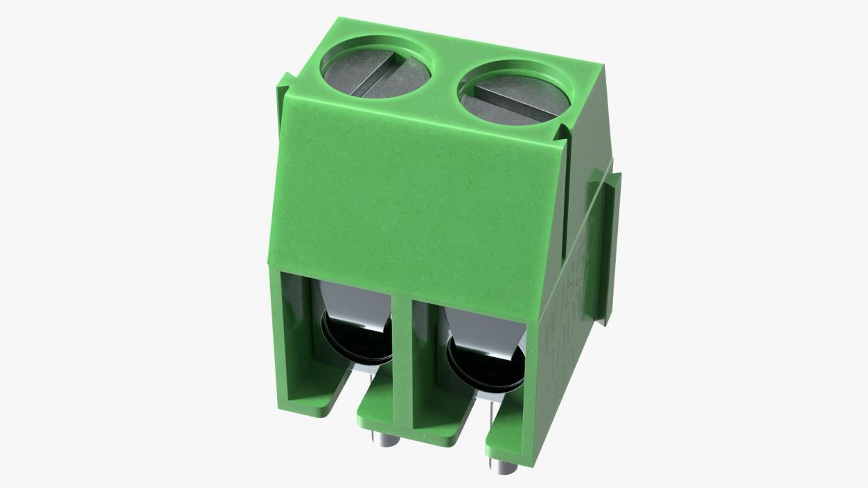 3D model Screw Terminal Block