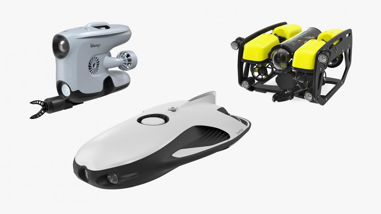 3D model Underwater Robots Collection 2