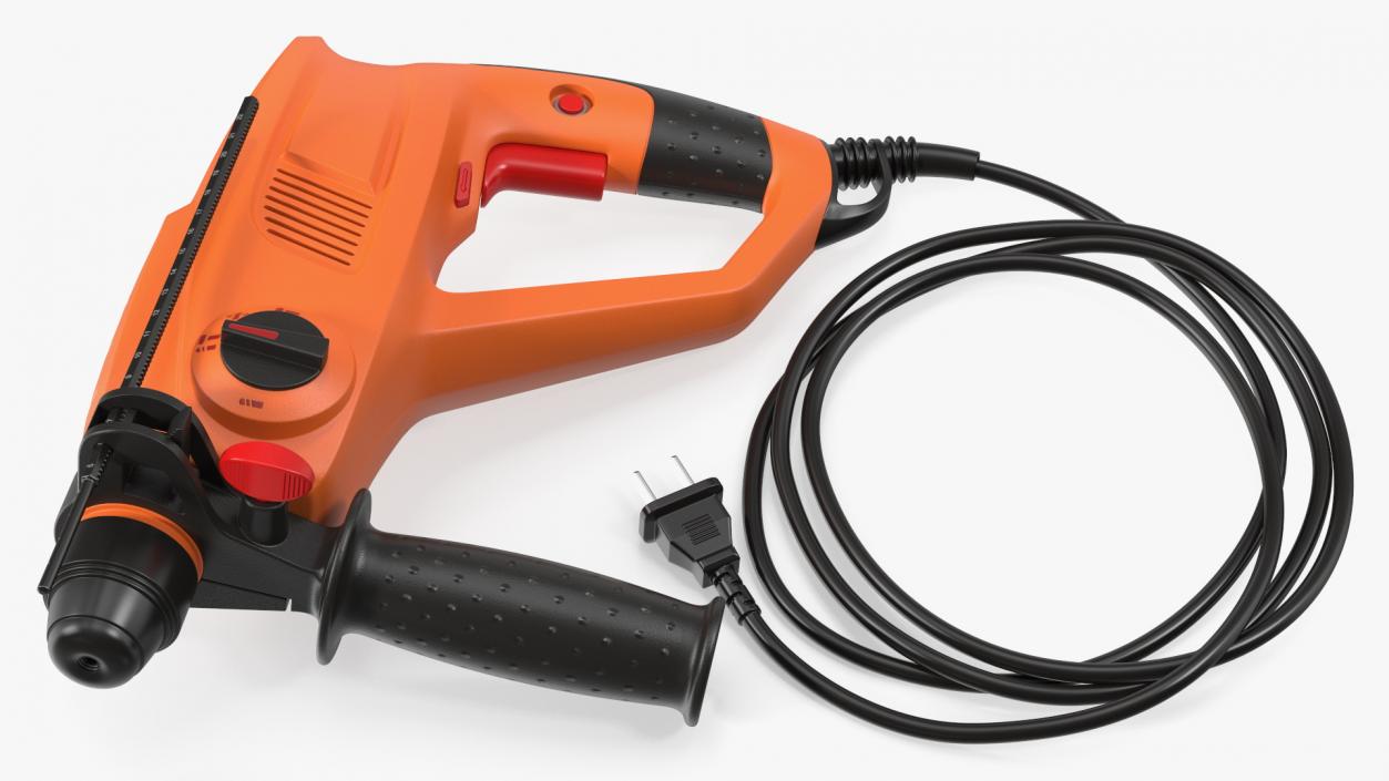 3D Electric Hand Drill with Bits Set model