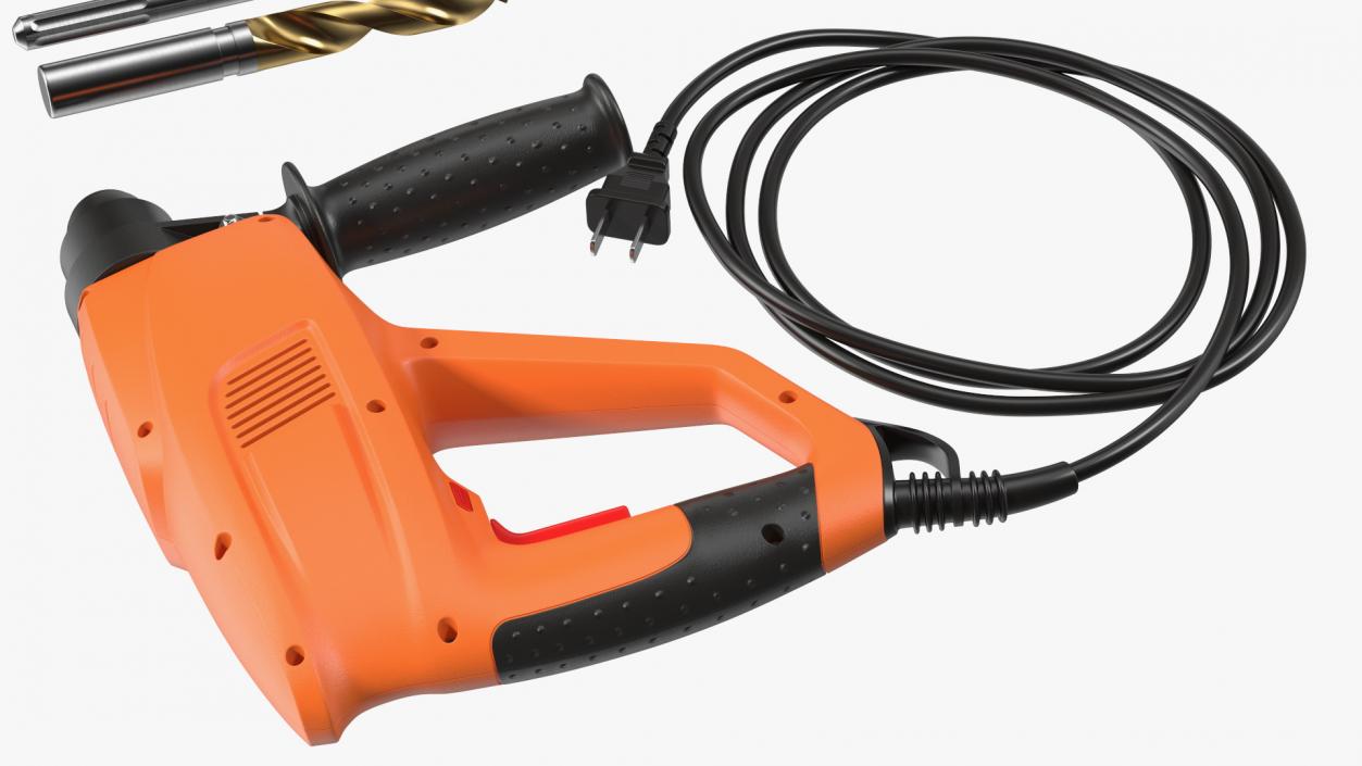 3D Electric Hand Drill with Bits Set model