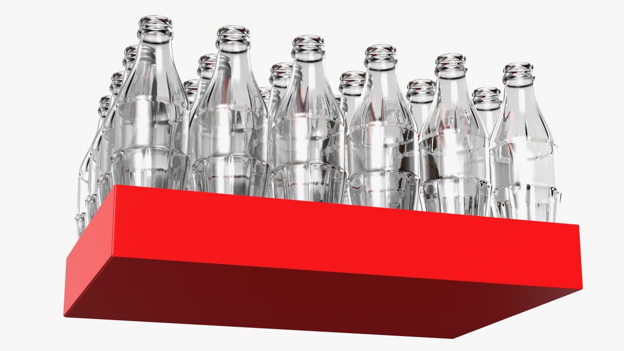 Glass Bottle Pack 3D