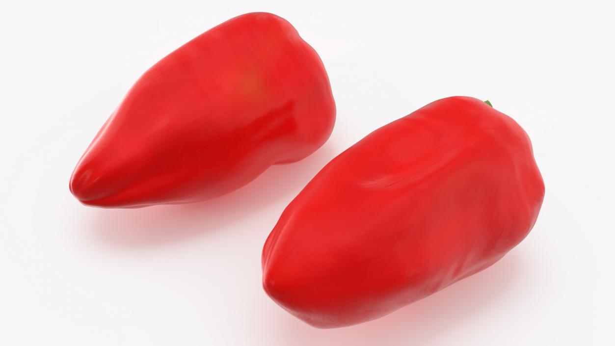 3D model Red Long Pepper