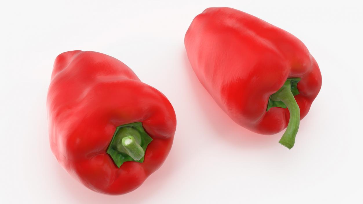 3D model Red Long Pepper