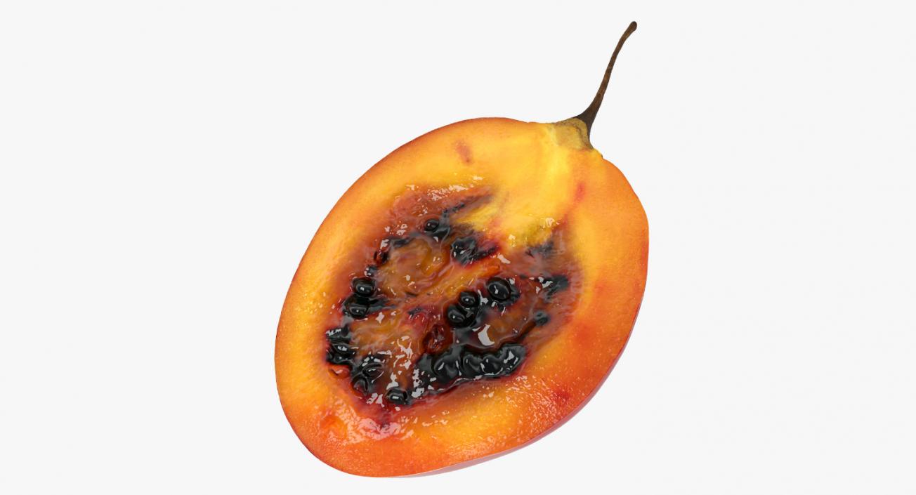 Tamarillo Half 3D model