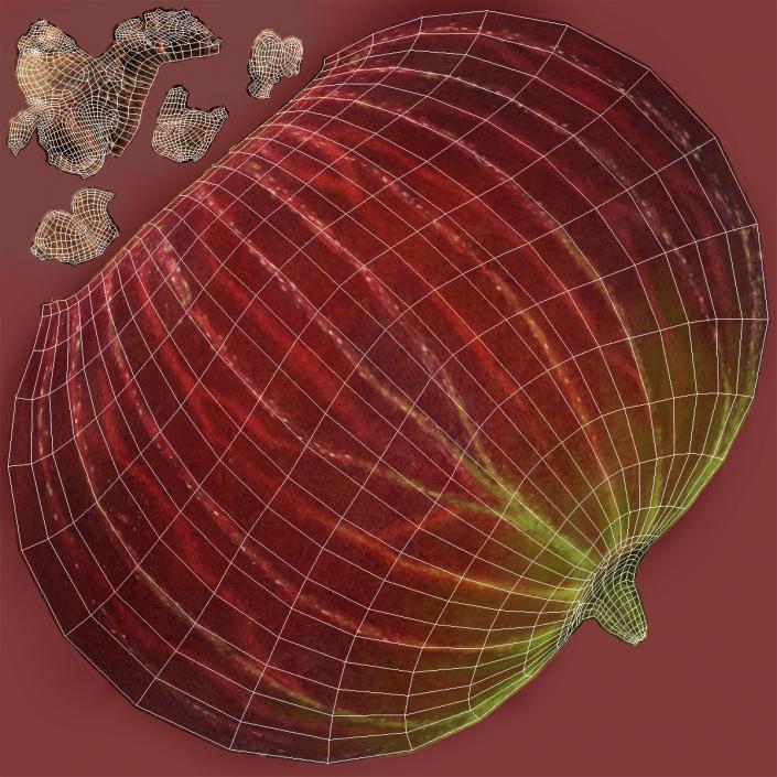 Red Gooseberry 3D model