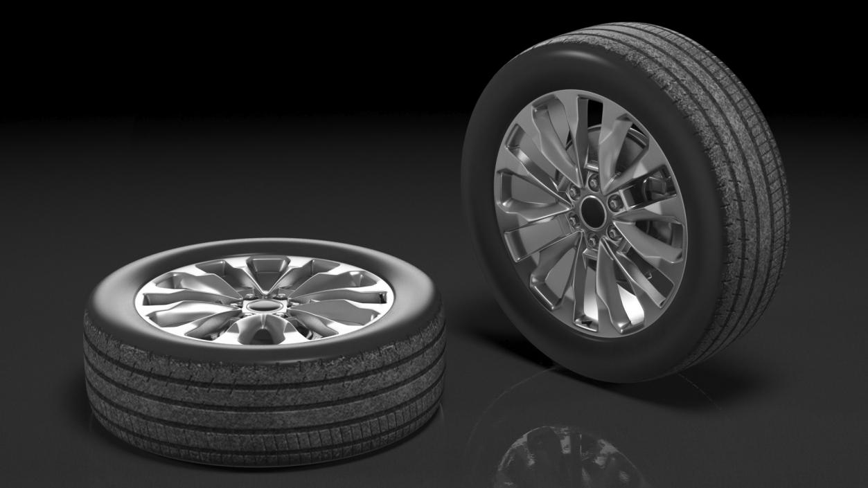 3D SUV Wheel 2