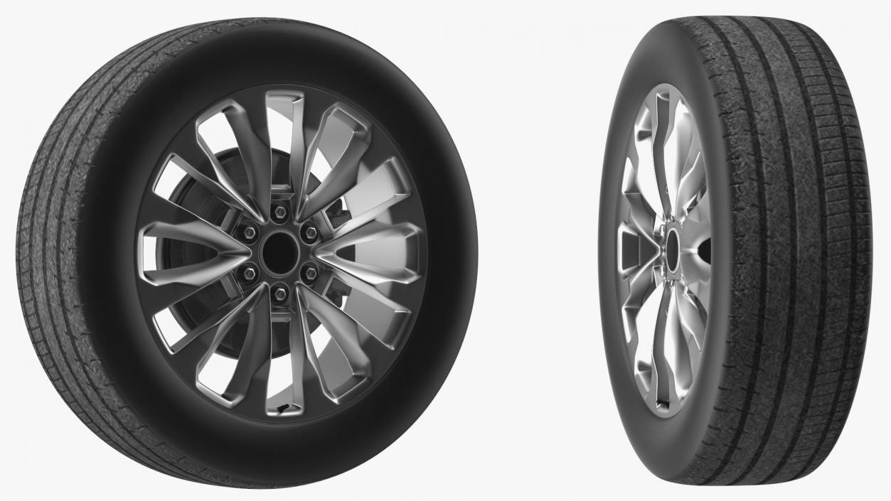 3D SUV Wheel 2