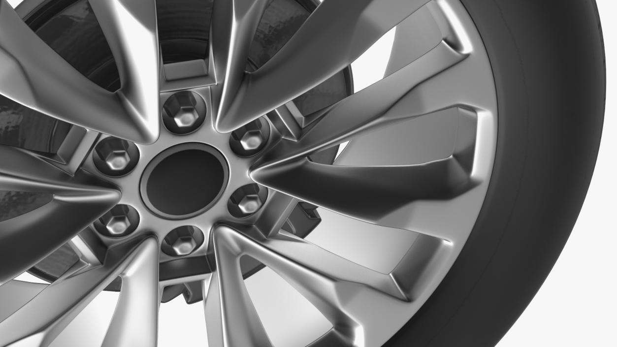 3D SUV Wheel 2