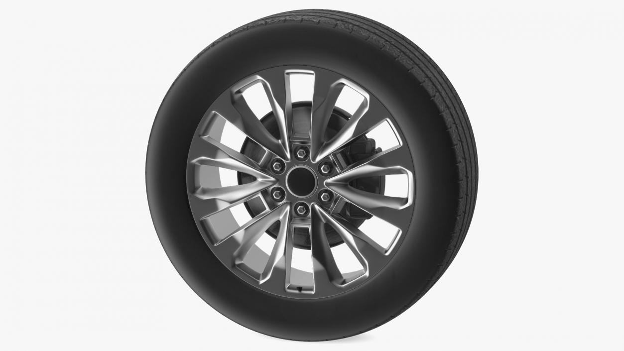 3D SUV Wheel 2