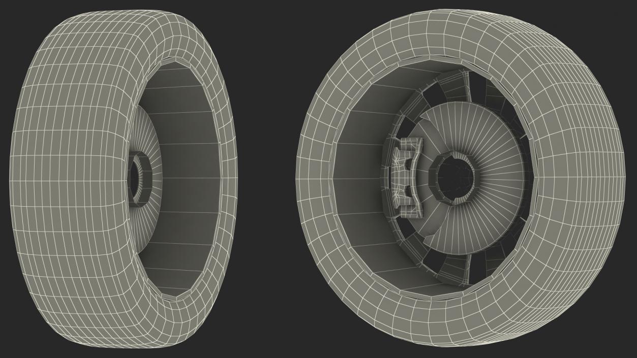 3D SUV Wheel 2