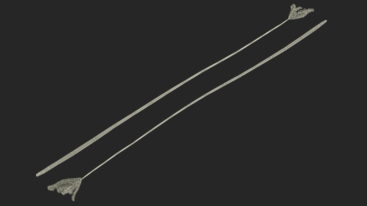 3D model Naked Feather 2