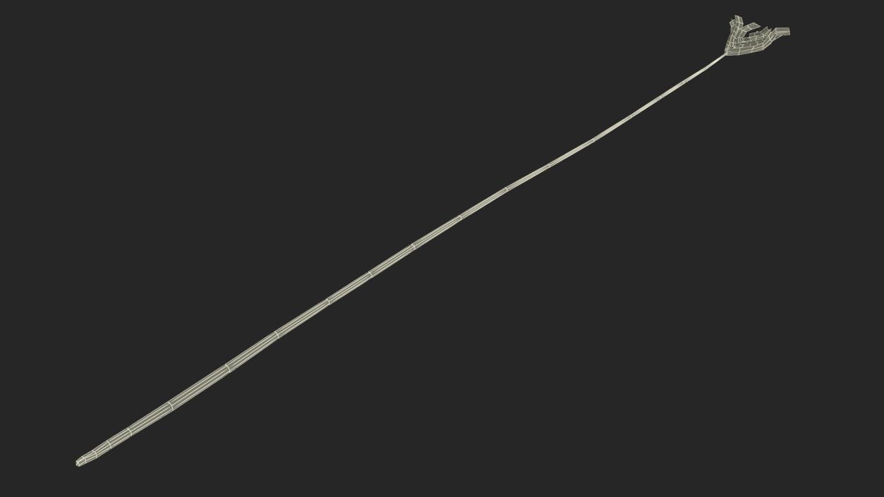 3D model Naked Feather 2