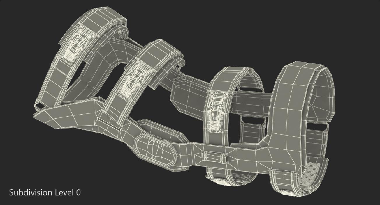 Renegade Knee Brace 3D model