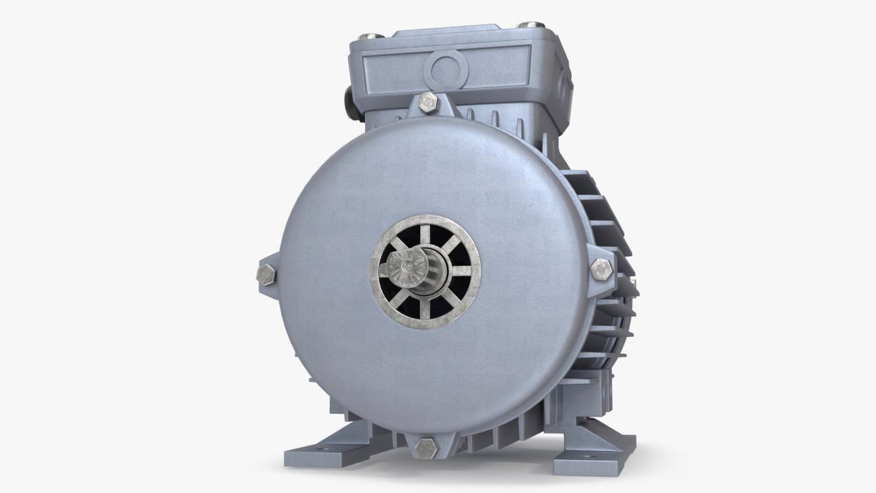 Single Phase Electric Motor 3D