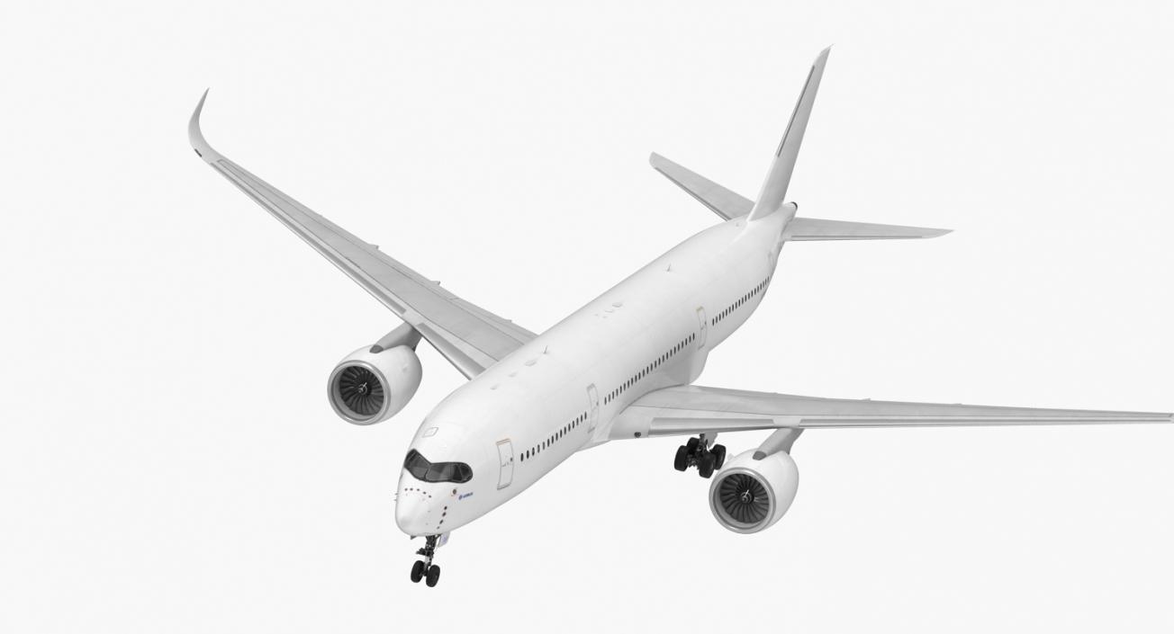 3D Airbus A350-900 Generic model