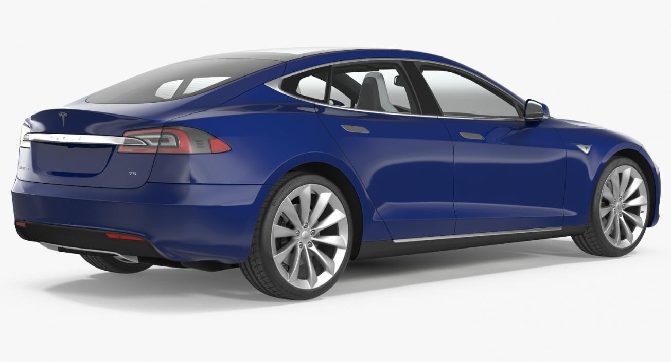 3D Tesla Model S 75 2017