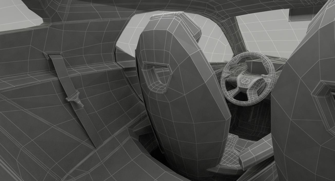 3D Concept Car Lexus LF-SA model