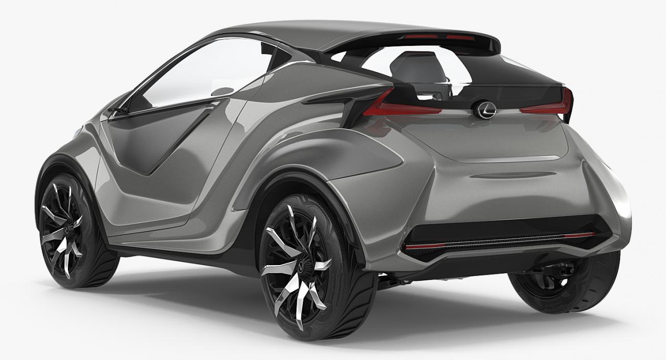 3D Concept Car Lexus LF-SA model