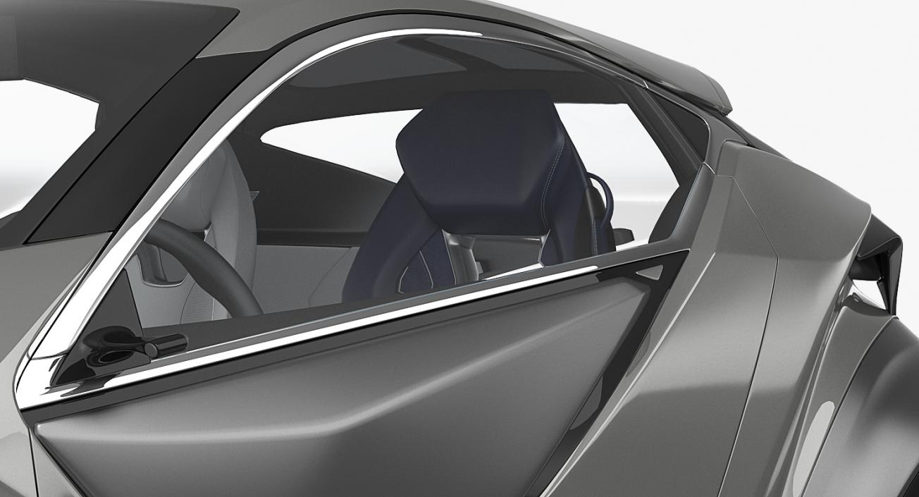 3D Concept Car Lexus LF-SA model