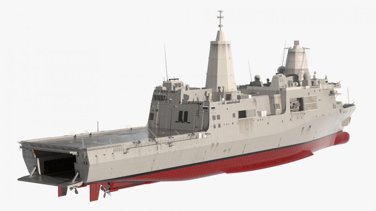 3D USS Mesa Verde LPD-19