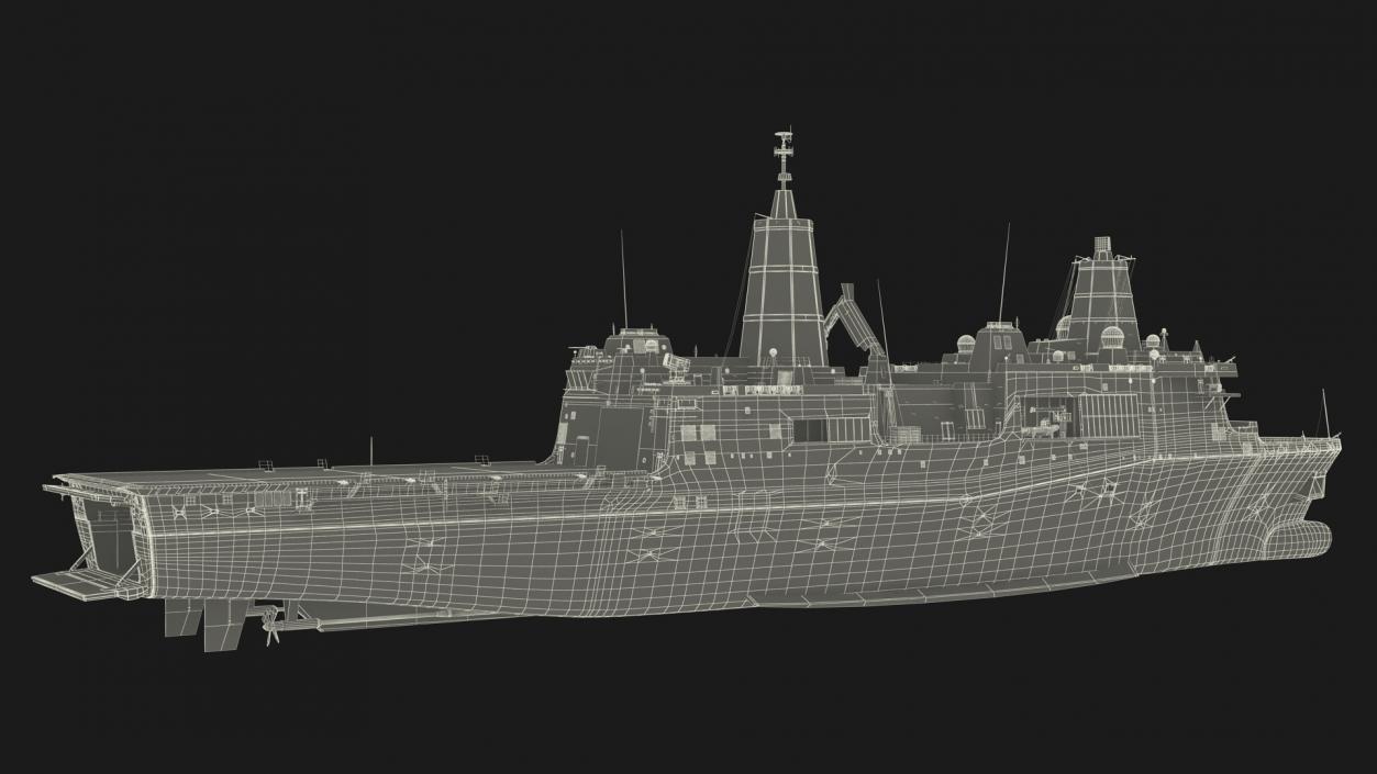 3D USS Mesa Verde LPD-19